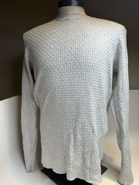 Kenneth Cole Textured XL Turtleneck Sweater